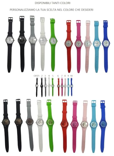 Montre bleu ciel pour détenu unisexe avec fond transparent conforme pénitentiaire - 3
