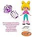 Pinypon TOP Girls Blonde, Girl TOP Blonde with Street Style Outfit, 11cm Articulated Arm and Leg Figure, Double-Sided and Interchangeable Clothes and Shoes, +4 Years, Famous (PNN00100)
