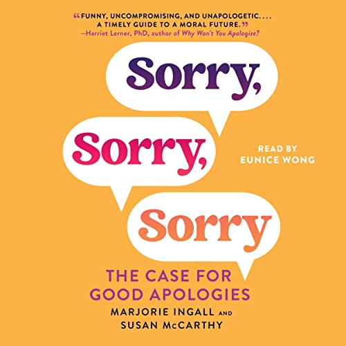Sorry, Sorry, Sorry by Marjorie Ingall, Susan McCarthy episode artwork
