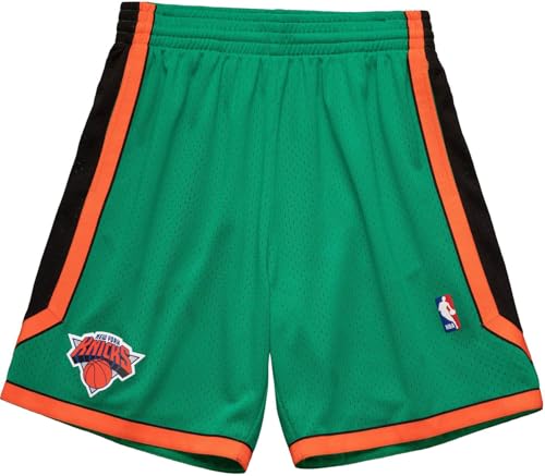 Mitchell & Ness - New York Knicks Mens Authentic Shorts Color Kelly Green Size: Large