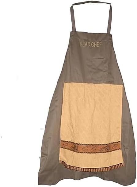 Funny Cooking Apron with Pocket, Chef's Prank Kitchen Apron Hidden Surprise, Gag Gift for Men, Fathers Day, Birthday Gifts