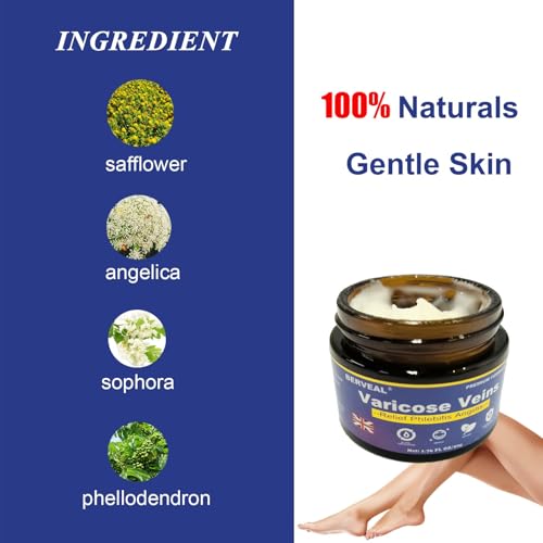 Varicose Veins Cream for Legs - Improve Blood Circulation