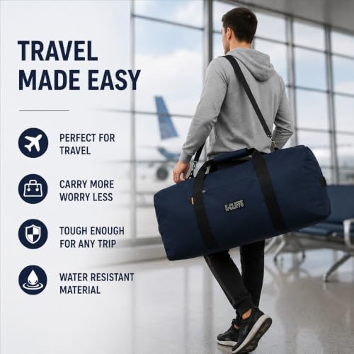 Image of Heavy Duty Cargo Duffel Large Sport Gear Drum Set Equipment Hardware Travel Bag Rooftop Rack Bag