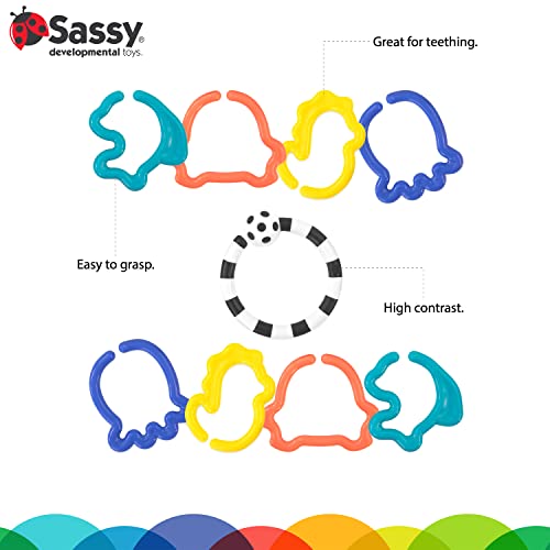 Image of Sassy Eco Ocean Link O' Lots | Made Green with Plant-Based Plastic | 0+ Months