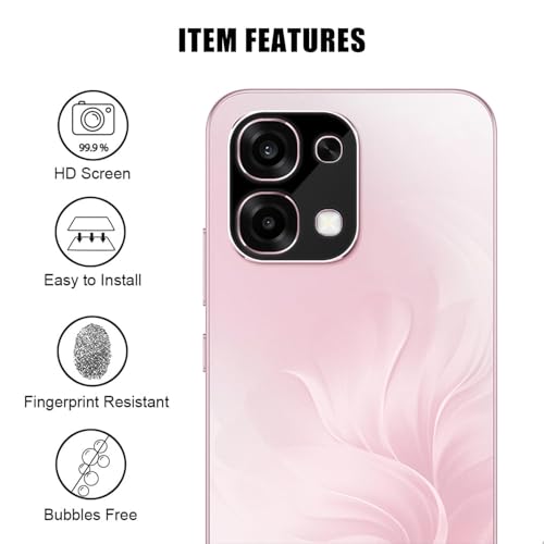 Image of FabeKee Camera Lens Protector Compatible With oppo 31 9H Tempered Glass, Anti-Scratch, HD Clear, Easy Installation, Ultra-Thin Camera Lens Protection