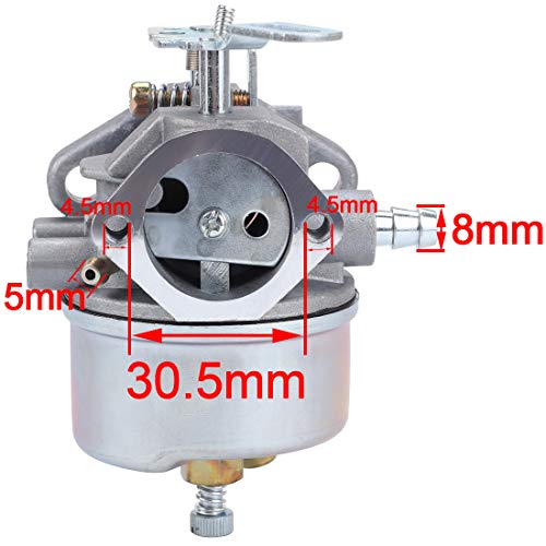 Hipa 632334 632334A Carburetor For Tecumseh Hmsk80 Hm100 Hm70 Hm80 Hmsk90 Hm100 Hmsk100 Ohsk110 Ohsk120 Ohsk125 7Hp 8Hp 9Hp Snow Blower Snowthrower King Engine #TOP4