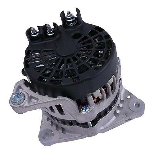 Image of HOLDWELL Alternator 490-0056 4900056 compatible with Caterpillar CAT 226D 226D3 232D 232D3 239D 239D3 249D 249D3 C1.7 C2.2 CC2.6 CB2.7 CB2.9 CB2.5