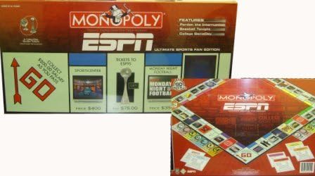MonopolyESPN Collector 's Edition