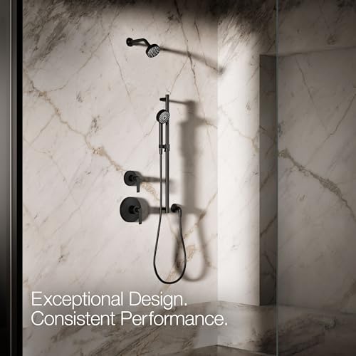 Regadera de mano Kohler modelo 72414-Y-BL negro mate miniatura 6