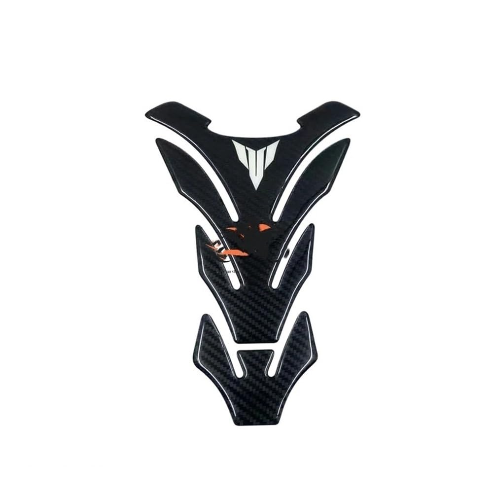 Adesivi Copri Serbatoio Carburante Moto In Fibra Di Carbonio 3D Per Ya&maha MT01 MT03 MT07 MT09 MT10 MT 01 03 07 09 10(B-2)