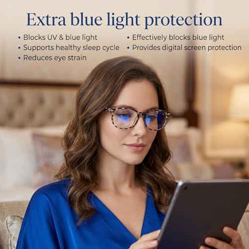 Image of Reading Glasses for Women Men, Eyeglasses, Blue Light Readers for Men Women