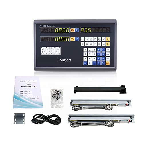 VM600-2 fW^ [hAEg Dro Zbg jA XP[ Lbg 5U GR[_[ C 50mm ` 1000mm ՗p(2 Axis Dro SET)