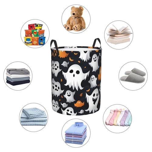 Panier linge grande capacité motif fantôme robuste - 7