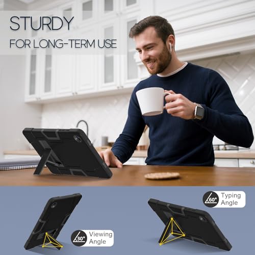 Coque Samsung Galaxy Tab A9 Plus antichoc et robuste avec support - 4