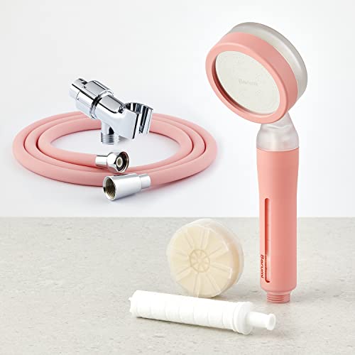 Barumi Pluo Set de Ducha con Filtro y Manguera PVC