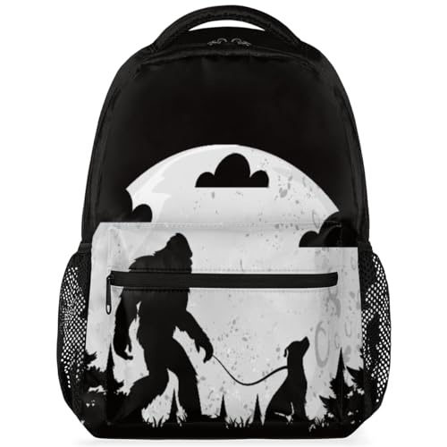 TropicalLife Bigfoot Kids Backpack for Boys, Sasquatch Cool Sturdy Elementary Middle Bookbags Casual Travel Back Pack2