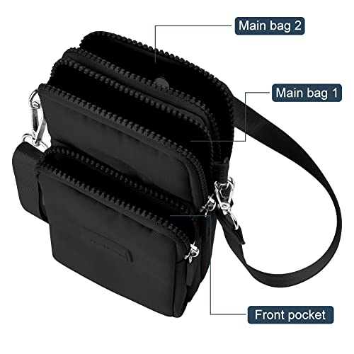 Small Crossbody Bags Purses for Women, Crossbody Handbags Cell Phone Purse, Travel Cell Phone Shoulder Bag Arm Bag Wallet4