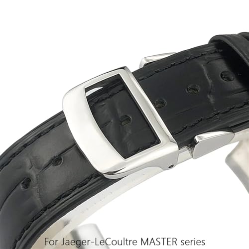 Bracelet de montre en cuir véritable noir marron bleu 20mm 21mm 22mm - 6