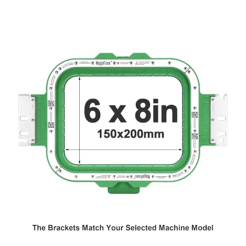 Aro magnético de 150 x 200 mm MaggieFrame para máquinas Barudan BEKT 2