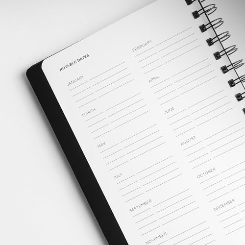 Image of Parker Wiro Premium Silver Notebook - A5, with Black & Grey Tabs, 240 Pages, 80 GSM, 4 Subject | Wirebound Design with Water-Resistant Cover & Glossy Sleeve