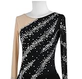 Zoom IMG-2 xiuwoug abito pattinaggio artistico donna