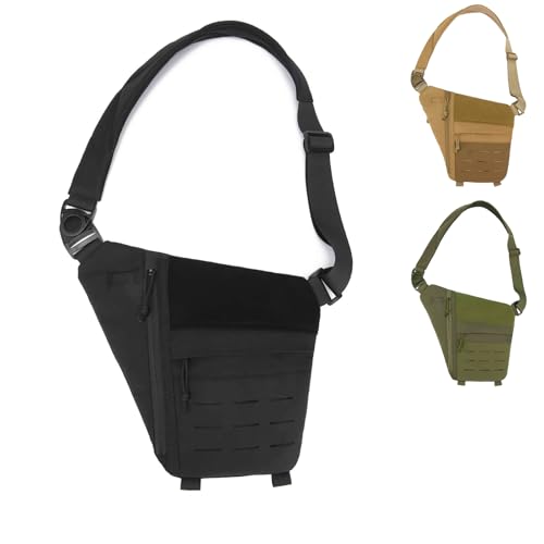 2025 New Powios Crossbody Bag, Large Capacity Multifunctional Outdoor Chest Bag, Shoulder Crossbody Sling Bag