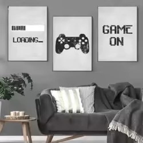 Décoration murale manette de jeu XBTYKPB contre les murs vides