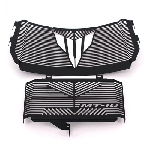 Accessoires de moto noirs protection radiateur MT10 2016-2018
