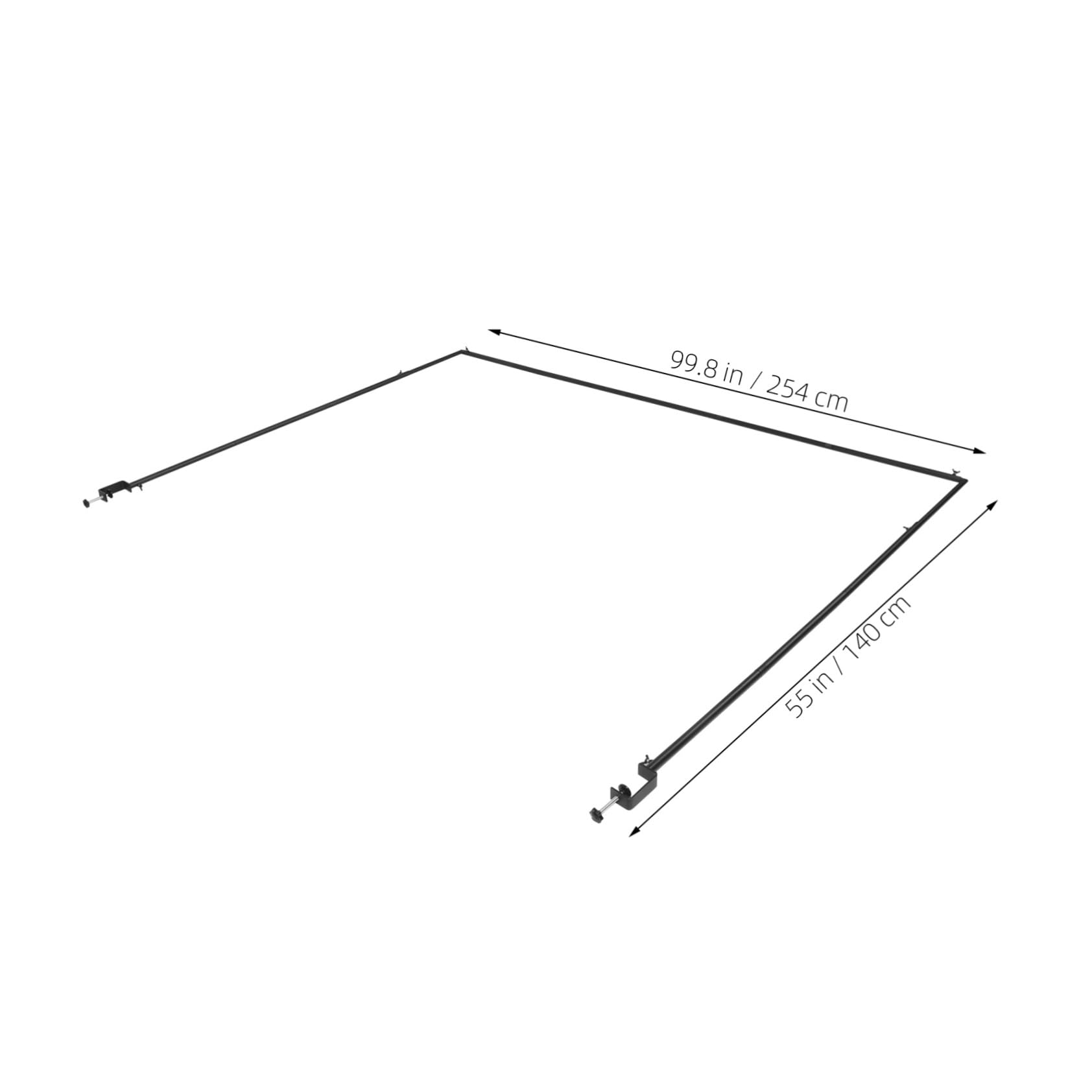KOMBIUDA Organizador De Estantería Con Abrazadera Soporte Multifuncional Para Colgar Bolsas Decoración De Escritorio Accesorios De Oficina