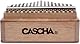 CASCHA Kalimba I Daumenklavier mit 17 Zungen I Finger Klavier mit Stofftasche Tragetasche Putztuch Stimmhammer und Notenaufkleber I Musikinstrumente Klavier I Klavier tragbar I 17-Key Kalimba, HH 2146