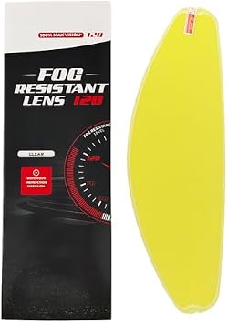 RPHA 12 Visor Anti-Fog Film for HJC HJ42, RPHA 12 Carbon, Motorcycle Helmet Shield Anti-Fog Insert, Helmet Lens Fog-Resistant Sticker for Clear Vision