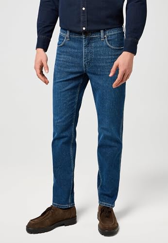 WRANGLER - Jeans Herren - Regular Straight Fit - Greensboro - Coastal Scout – Ansicht 2