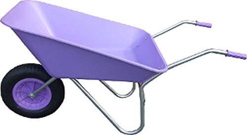 85 Litre Purple Lilac PICADOR Wheelbarrow with Pneumatic Wheel