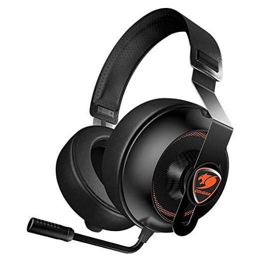 Headset Gamer Cougar Phontum Essential Black - 3H150P40B.0001