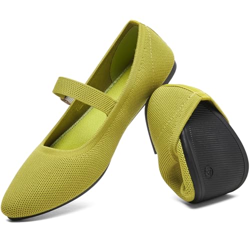 Image of Women's Ballet Flat Mary Jane Flats Slip on Laides Dress Flats with Strap