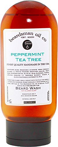 Beard Shampoo- Peppermint Tea Tree Beard Wash