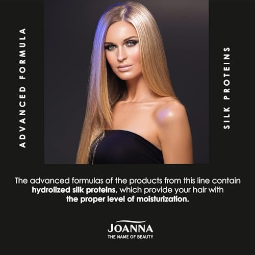 Joanna Professional Silk Shampoo Trattante Per Capelli Secchi, Rovinati E Trattati Chimicamente 1000 Ml - 8