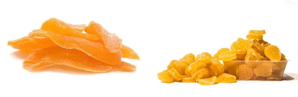 Dried Mango Slices 400g & Pineapple Coins 400g Combo Pack - Healthy Snack-image-27