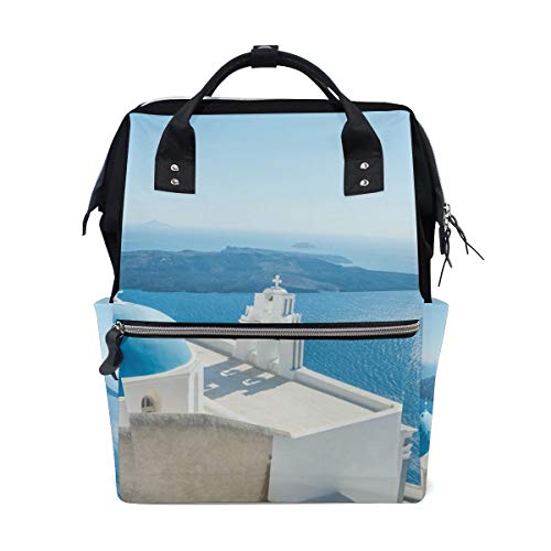 Mummia Bag Zaino Bellissimo Modello Santorini Borsa Scuola