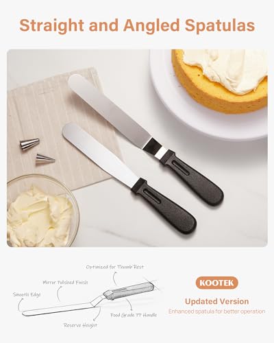 image for Kootek 230PCs Cake Decorating Kits, Baking Supplies Tools with Cake St