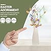 GETAJGHSD 10pcs Artificial Easter Egg Branches Decorative Floral Picks for Spring Home and Craft Arrangement, Realistic Easter Egg Twigs for DIY Flower Stems and Holiday Centerpieces #4