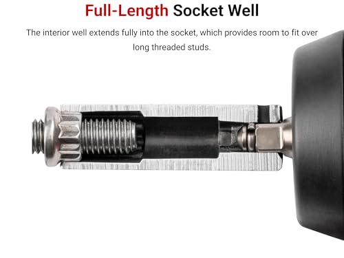 Image of TEKTON 1 /4 Inch Drive x 1 /2 Inch Deep 12-Point Impact Socket | SID03213