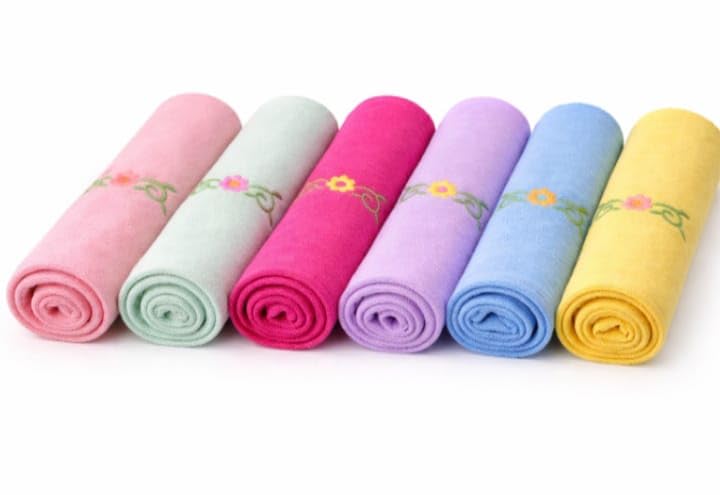 My E Shop Women’s Soft Cotton Handkerchiefs with Floral Embroidery & Thread Border | Thick Absorbent Hanky | Multicolor Ladies Hankies (Pack of 6)-image-16