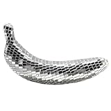 ZYHARUKO ミラーディスコ バナナ像 モデル フルーツ型 置物 パーティー テーブル装飾 反射オーナメント フェスティバル ディスコ バナナ像