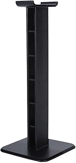 حامل سماعة رأس من الألمنيوم - وزن خفيف 125 جرام - تصميم متين – أضافة لمسه من التميز لمكتبك- لون أسود