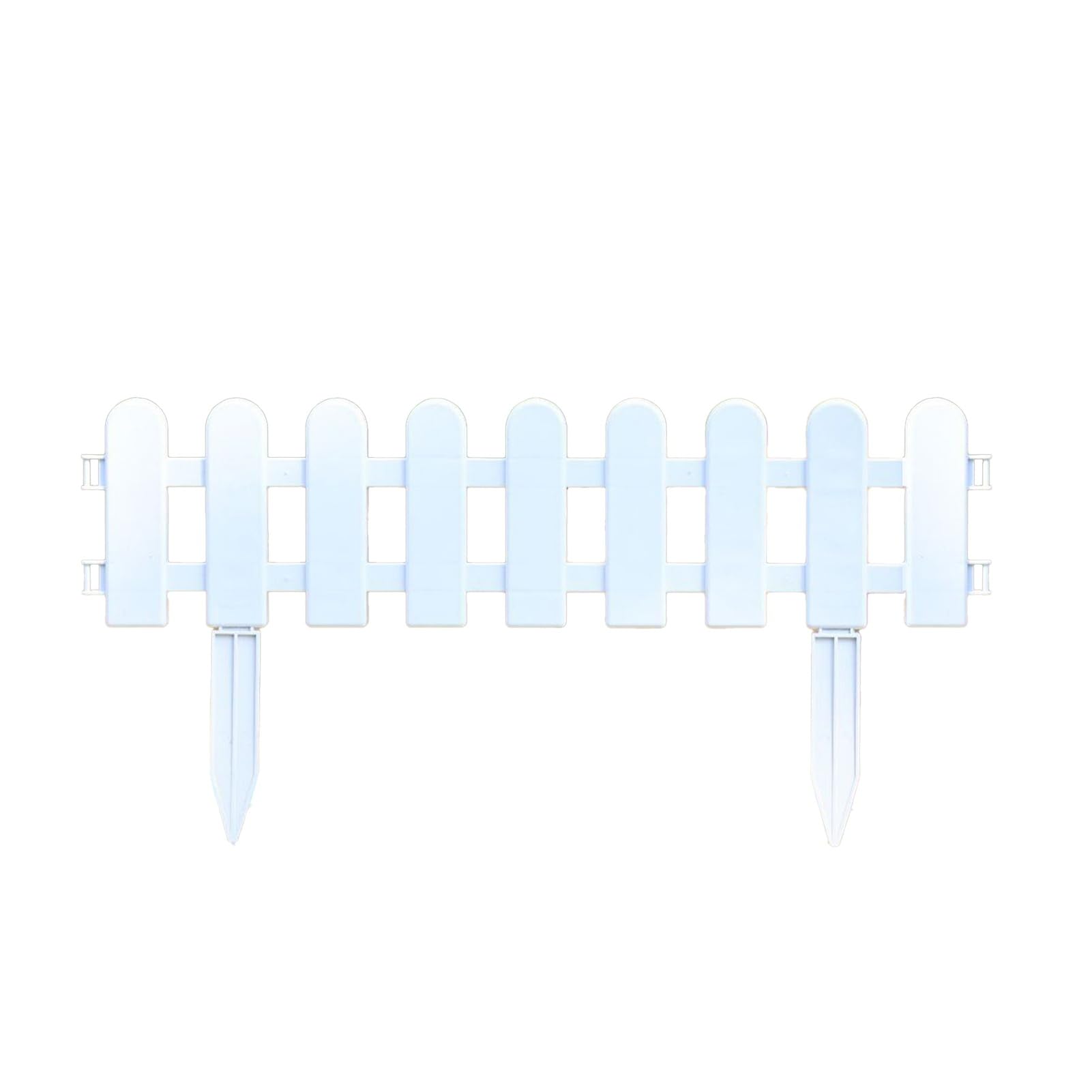 Plastic Garden Retaining Fence Garden Edging Border Panels with Stakes No Dig Landscape Edging Border for Yard Lawn