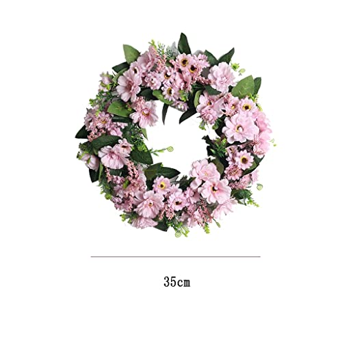 Guirlande de simulation rose et marguerite pour décoration de salle de mariage