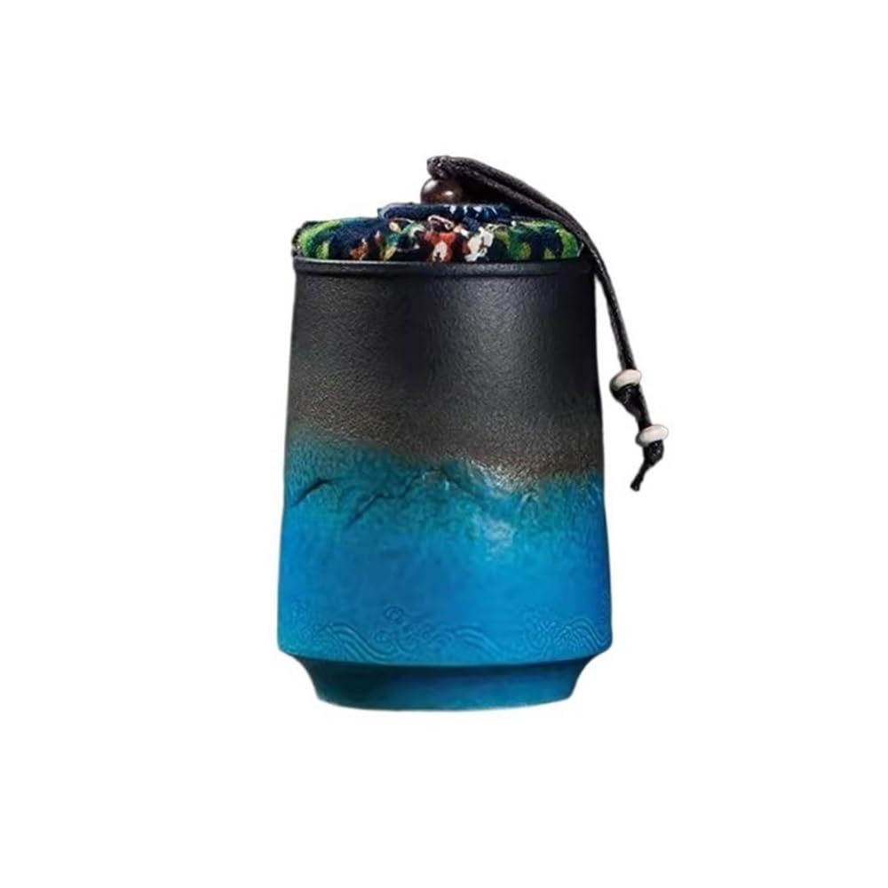CHENGAIJIAN Tea Canister Sealed Jar Small Tea Canister Household Storage Kitchen Multifunctional Empty Warehouse