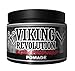 Viking Revolution Extreme Hold Pomade for Men – Style & Finish Your Hair - Extra Firm,Strong Hold & High Shine for Men’s Styling Support - Water Based Male Grooming Product is Easy to Wash Out, 4oz