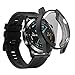 Produktbild sciuU Hülle Kompatibel mit Huawei GT 2 (46mm, Erschienen im 2019), Rundum Schutzhülle mit Displayschutzfolie, Flexible TPU-Gehäuse Case Schale Kompletter Schutz Cover für Huawei GT 2, Schwarz